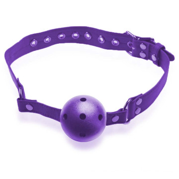 Good Leather Soft Popular Sex Toys for Couples Sex Game Bdsm Sex Bondage Ball Gag